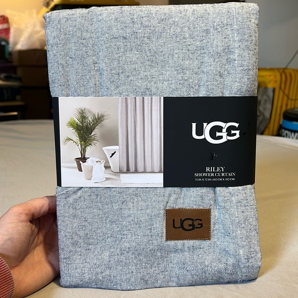 UGG Other - Ugg Riley Shower Curtain in Navy 72” x 72” - NWT